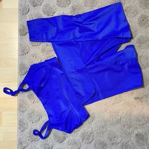 Leggings and sports bra